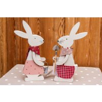 Osterdeko Osterhase Holz Frohe Ostern Tischdeko...