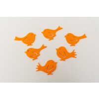 Filz Vogel orange Frühling Ostern Deko...