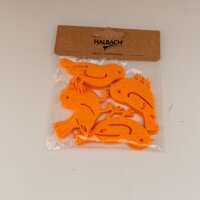 Filz Vogel orange Frühling Ostern Deko...