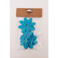 Blumen Streuteile Deko Frühlingsdeko Filz Blüte...