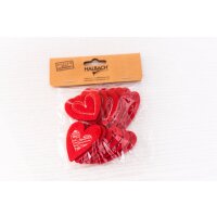 Herz Filz Streudeko Hochzeit Liebe Valentinstag Muttertag...