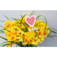Herz Stecker Blumenstecker Muttertag Hochzeit Liebe...